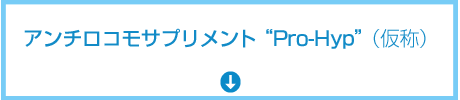 アンチロコモサプリメント “Pro-Hyp” （仮称） 